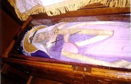 Curtea de Argeş, Cinstitele Moaştele ale Sf. Muceniţe Filoteia 