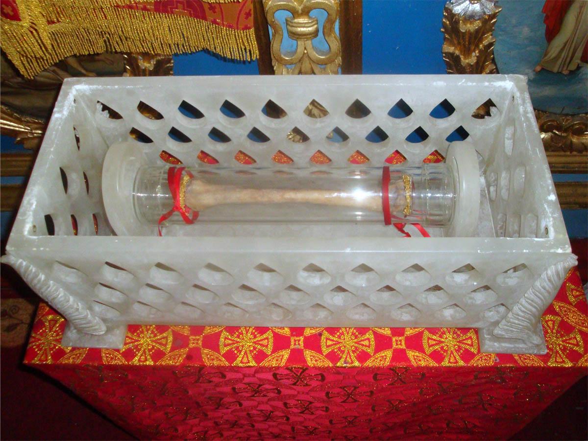 Moastele Sfântului Mucenic Dasie care se păstrează în Silistra, Bulgaria